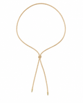 Riviera Chord Necklace - Tan