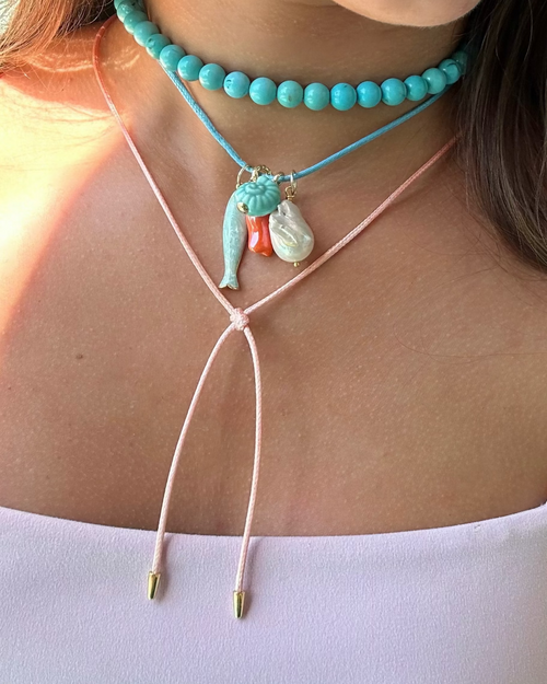 Sardine Charm Necklace