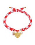 Summer Picnic Fabric Necklace