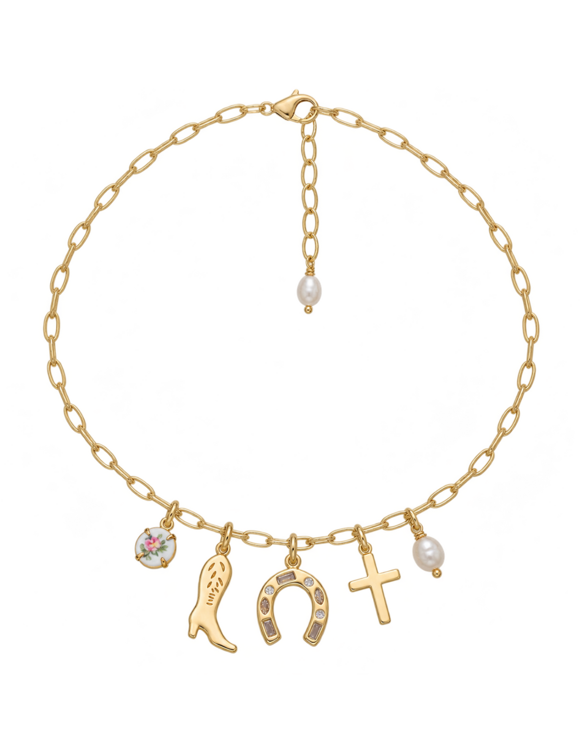 Magnolia Lane Charm Necklace