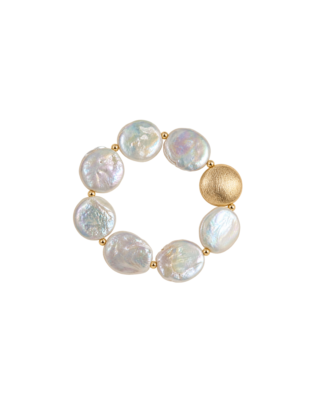 Venice Coin Pearl Bracelet