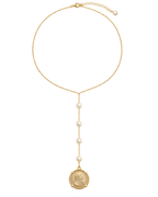 Bianca Coin Lariat