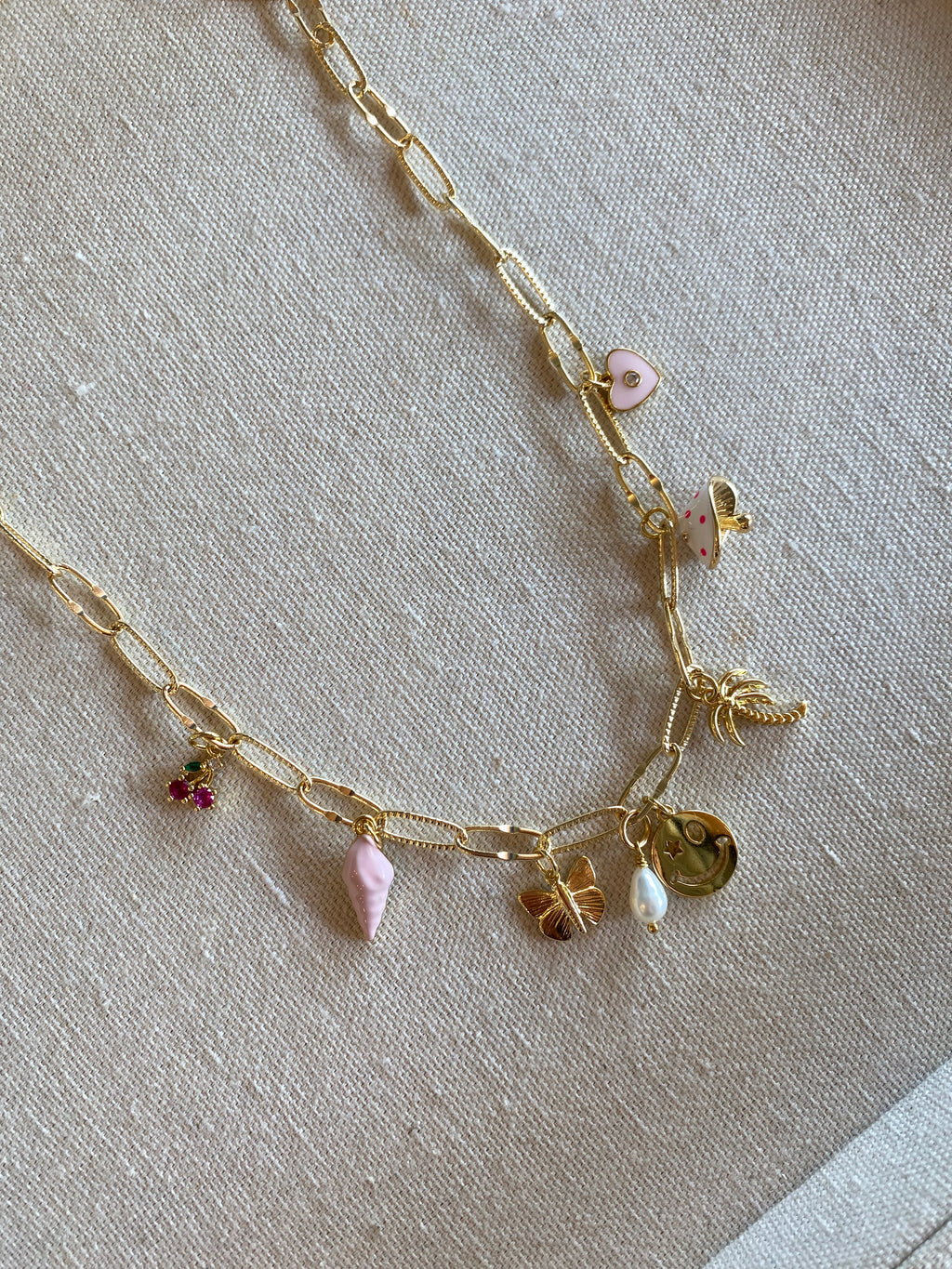 PRE-ORDER Palm Beach Charm Necklace