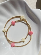 PRE-ORDER strawberry lemonade bracelet set of 2