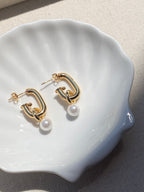 Clara dangle hoops