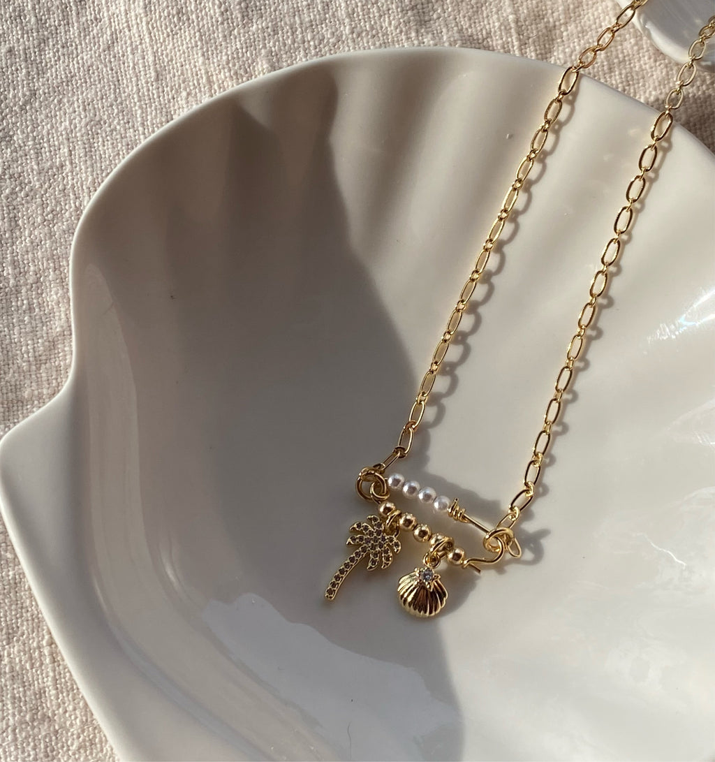 Sunrise glow necklace