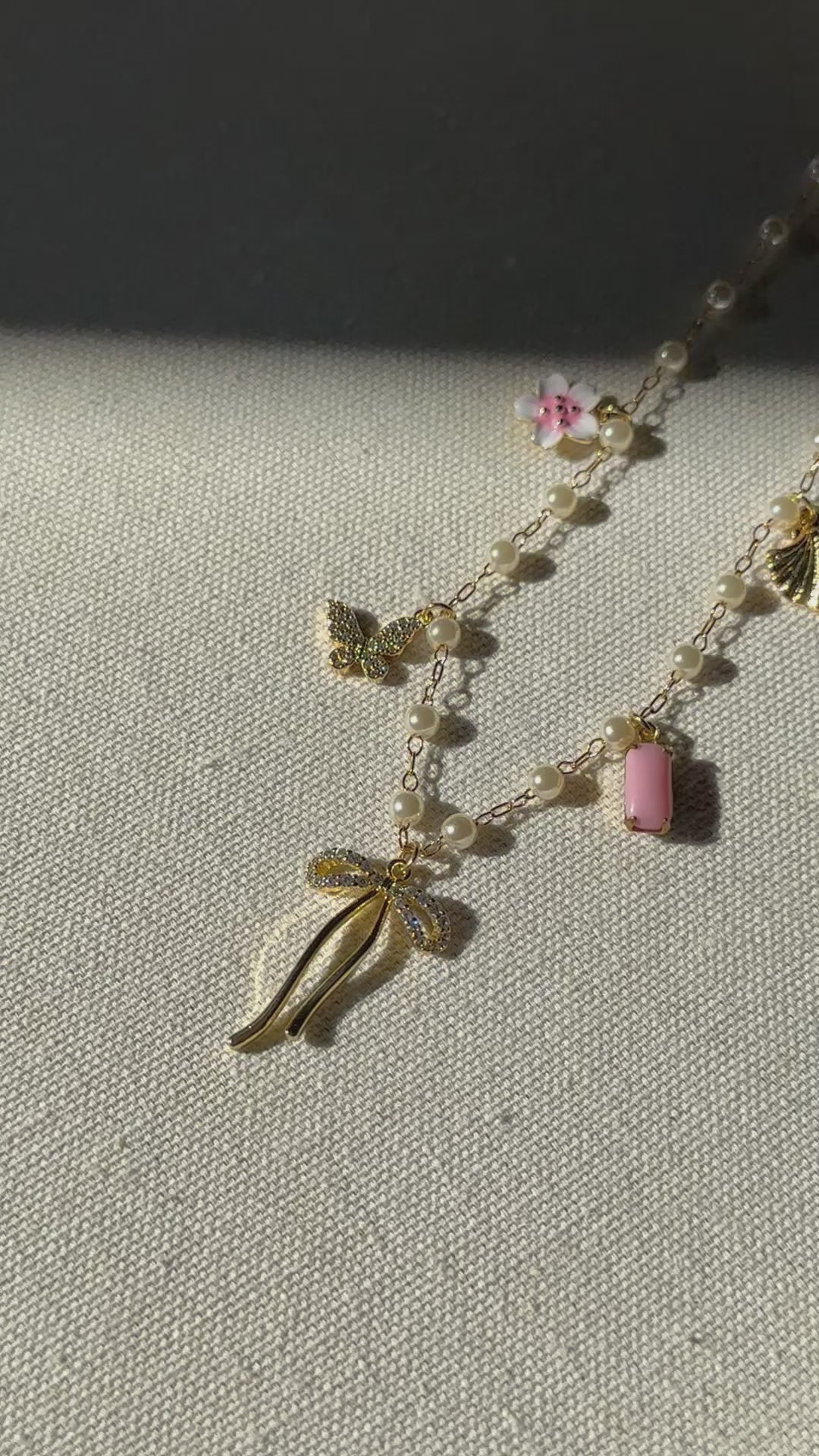 Cassandra Charm Necklace