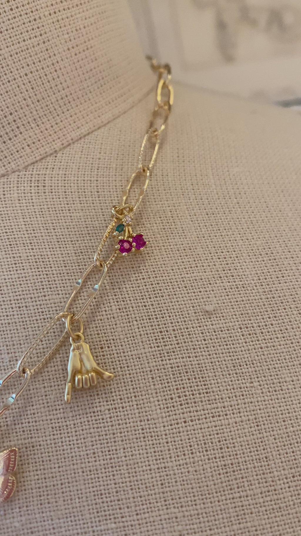 PRE-ORDER Palm Beach Charm Necklace