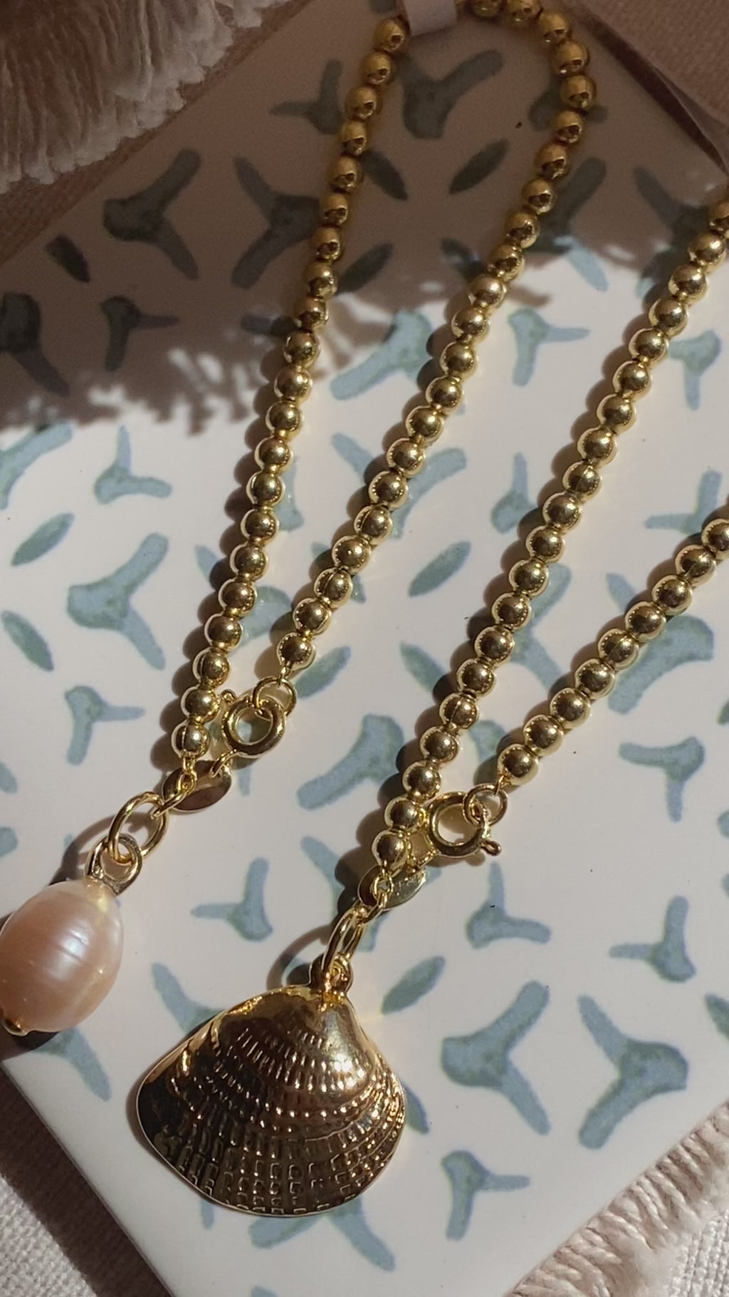 Ocean stroll bracelet set of 2