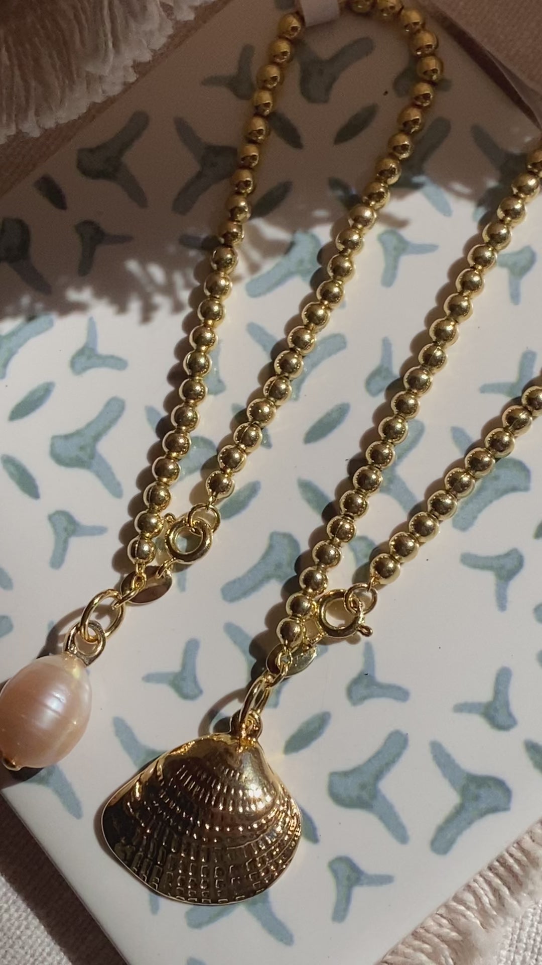 Ocean stroll bracelet set of 2